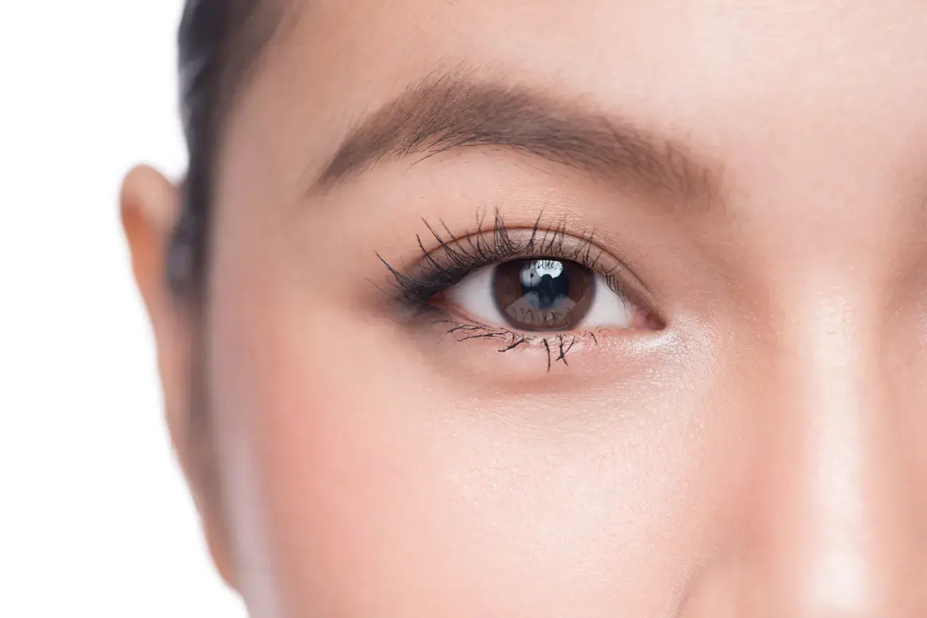 Close up of a woman’s eye
